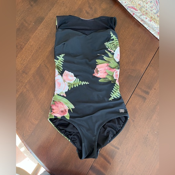 Albion Swim The Maria in Carolina Print Swimsuit - Picture 2 of 8